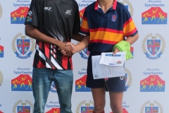 Prize-giving and Player of the Match - Rugby (Jnr)